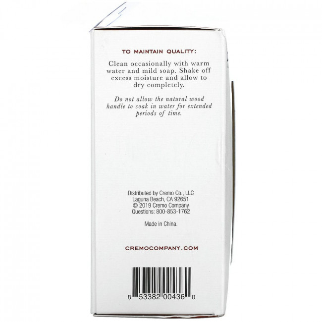 Cremo, Кисть для бороды All Natural, 1 кисть Cremo, Кисть для бороды All Natural, 1 кисть