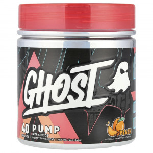 Ghost, Pump, Peach, 12 унций (340 г)