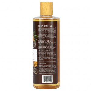 Dr. Jacobs Naturals, Насыщенный кастильский гель для душа на растительной основе + органическое масло ши, действующее по принципу справедливой торговли, 473 мл (16 унций)