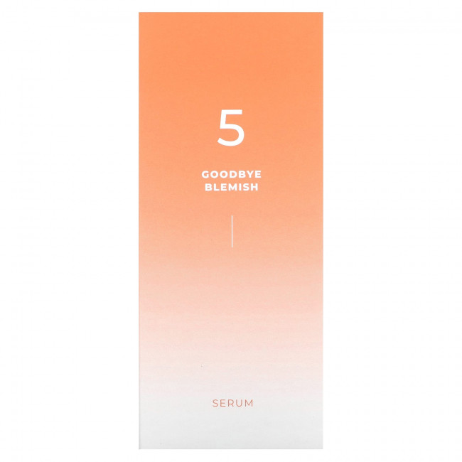 Numbuzin, Goodbye Blemish Serum, № 5, 50 мл (1,69 жидк. Унции)