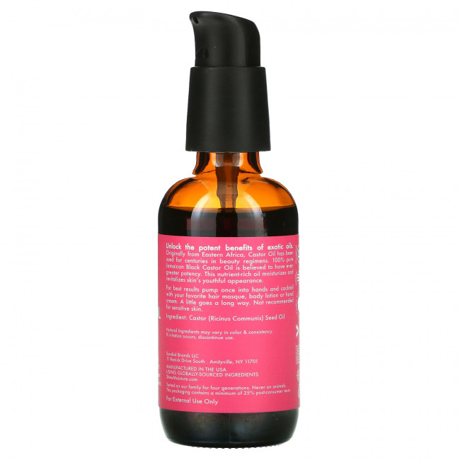 SheaMoisture, 100% чистое ямайское черное касторовое масло, 47 мл (1,6 жидк. Унции) SheaMoisture, 100% чистое ямайское черное касторовое масло, 47 мл (1,6 жидк. Унции)