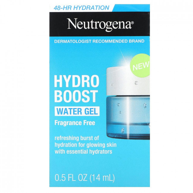 Neutrogena, Hydro Boost, Water Gel, Fragrance Free, 0.5 fl oz (14 ml)