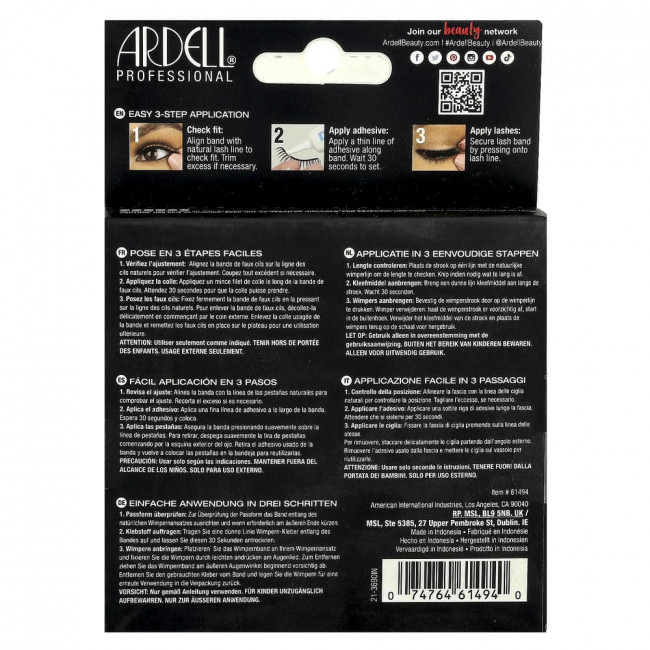 Ardell, Demi Wispies, 4 пары