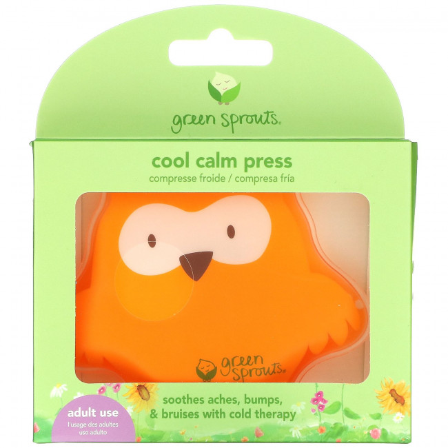 Green Sprouts, Cool Calm Press, Adult, Orange, 1 Count Green Sprouts, Cool Calm Press, Adult, Orange, 1 Count