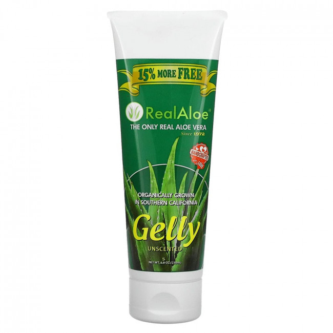 Real Aloe, гель, без запаха, 230 мл (6.8 унций) Real Aloe, гель, без запаха, 230 мл (6.8 унций)