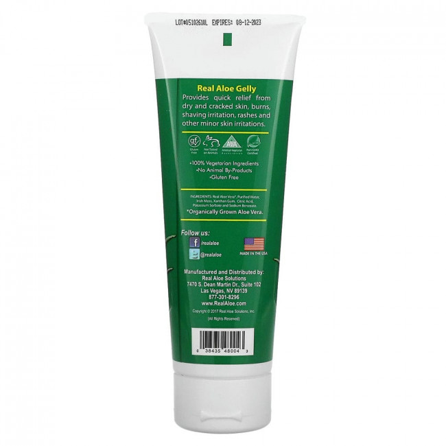 Real Aloe, гель, без запаха, 230 мл (6.8 унций) Real Aloe, гель, без запаха, 230 мл (6.8 унций)