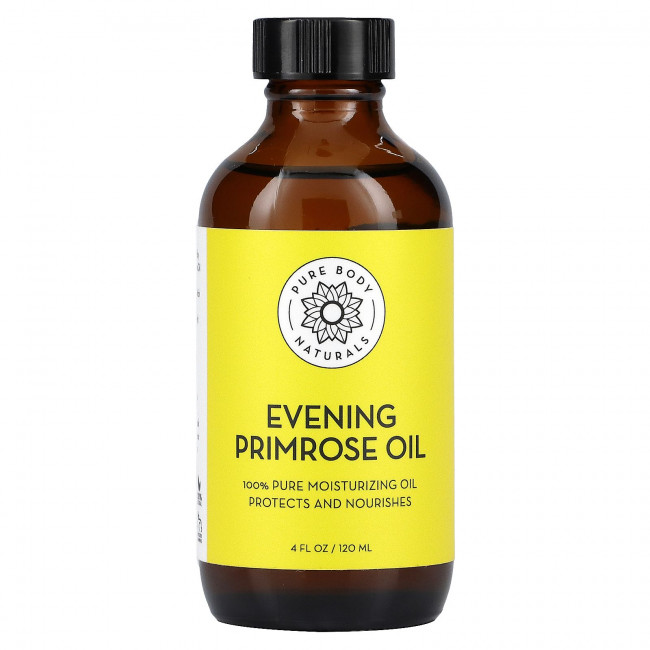Pure Body Naturals, Масло примулы вечерней, 120 мл (4 жидк. Унции)