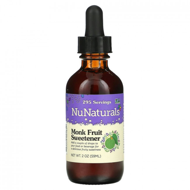 NuNaturals, Подсластитель из архата, 59 мл (2 унции)