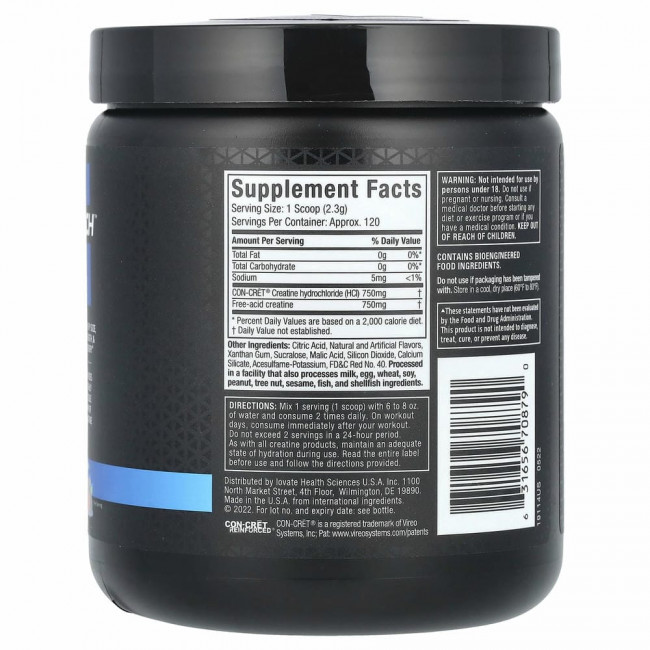 Muscletech, Performance Series, CREACTOR, формула гидрохлорида креатина, с фруктовым вкусом, 269 г (9,51 унции)