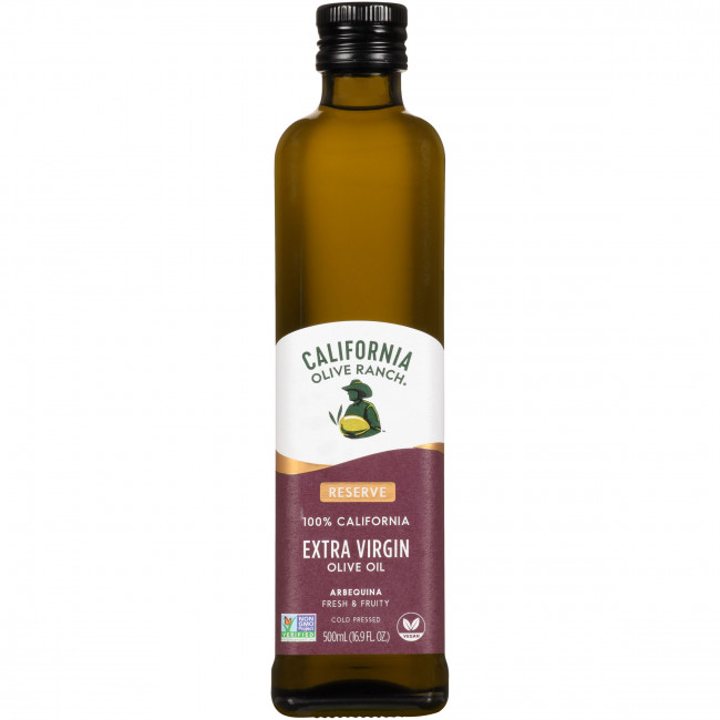 California Olive Ranch, нерафинированное оливковое масло высшего качества, из оливок сорта арбекина, 100% сырья из Калифорнии, 500 мл (16,9 жидк. унции) California Olive Ranch, нерафинированное оливковое масло высшего качества, из оливок сорта арбекина, 100% сырья из Калифорнии, 500 мл (16,9 жидк. унции)
