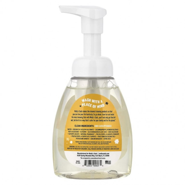 Molly's Suds, мыло для рук, с ароматом цитрусовой рощи, 244 мл (8,25 жидк. унции) Molly's Suds, мыло для рук, с ароматом цитрусовой рощи, 244 мл (8,25 жидк. унции)