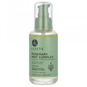 Luseta Beauty, Rosemary Mint Complex, Hair & Scalp Strengthening Serum, For All Hair & Scalp Types, 3.38 fl oz (100 ml)