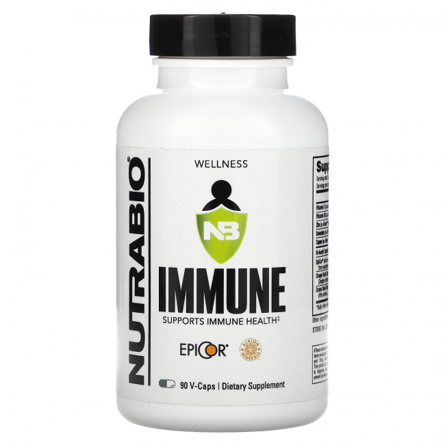 NutraBio Labs, Immune, 90 V-капсул NutraBio Labs, Immune, 90 V-капсул