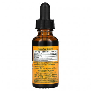 Herb Pharm, зеленый чай, без спирта, 30 мл (1 жидк. унция)