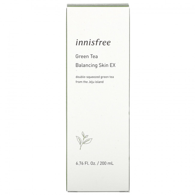 Innisfree, балансирующий тонер с экстрактом зеленого чая, 200 мл (6,76 жидк. унции)