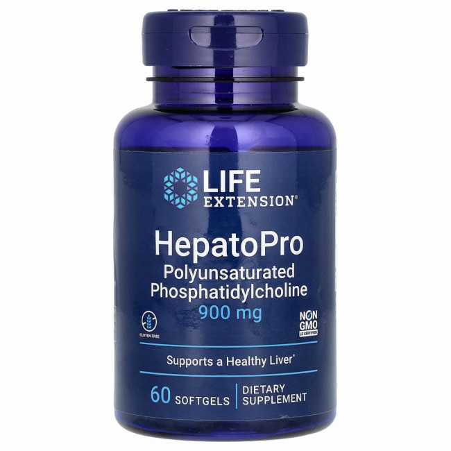 Life Extension, HepatoPro, 900 мг, 60 мягких таблеток Life Extension, HepatoPro, 900 мг, 60 мягких таблеток