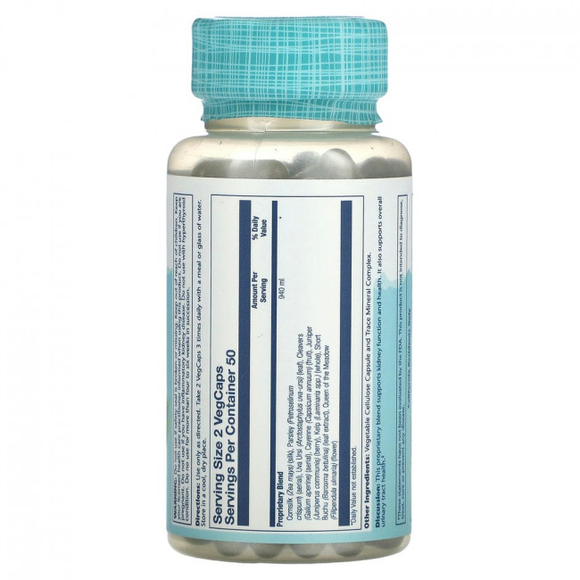 Solaray, Kidney Blend SP-6, 100 растительных капсул Solaray, Kidney Blend SP-6, 100 растительных капсул