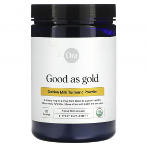 Ora, Good As Gold, Golden Milk Turmeric Powder, 12.87 oz (365 g)