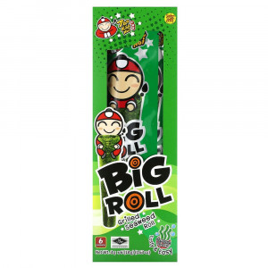 Tao Kae Noi, Big Roll, Grilled Seaweed Roll, Classic, 6 Packets, 0.11 oz (3 g) Each