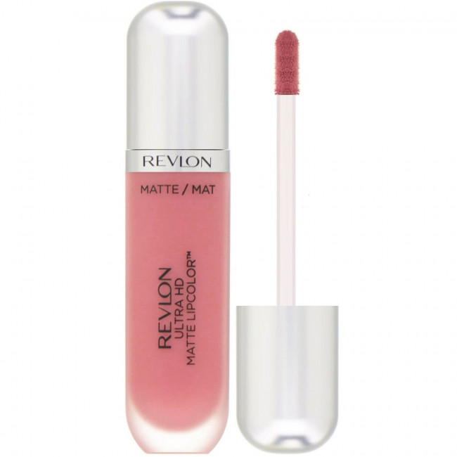 Revlon, Матовый блеск для губ Ultra HD Matte, оттенок 600 «Преданность», 5,9 мл Revlon, Матовый блеск для губ Ultra HD Matte, оттенок 600 «Преданность», 5,9 мл