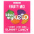 Kiss My Keto, Жевательные конфеты, фруктовая смесь, 8 пакетиков по 25 г (0,88 унции)