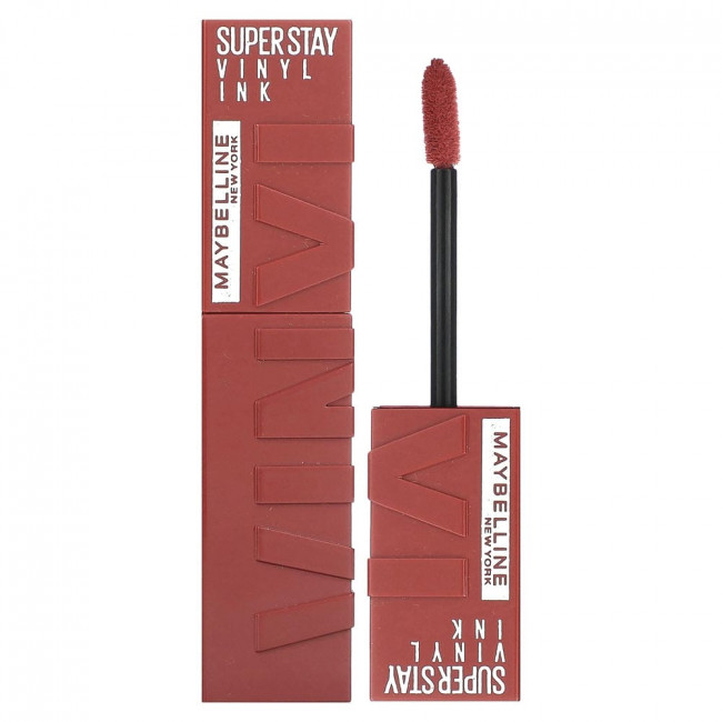 Maybelline, Super Stay, Vinyl Ink, 10 помад, 0,14 жидких унций (4,2 мл)