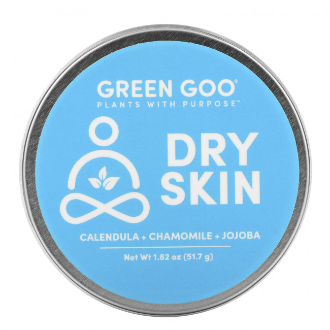 Green Goo, Бальзам для сухой кожи, 1,82 унции (51,7 г) Green Goo, Бальзам для сухой кожи, 1,82 унции (51,7 г)