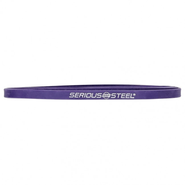 Serious Steel Fitness, Ремешок для сопротивления, 32 дюйма, фиолетовый, 1 шт.