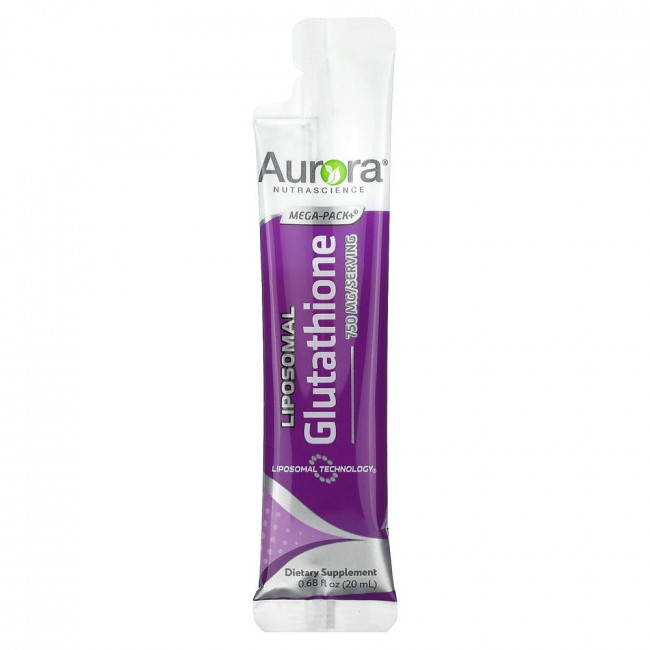 Aurora Nutrascience, Maga-Pack + глутатион, 750 мг, 32 упаковки по 15 мл (0,5 жидк. Унции) Aurora Nutrascience, Maga-Pack + глутатион, 750 мг, 32 упаковки по 15 мл (0,5 жидк. Унции)