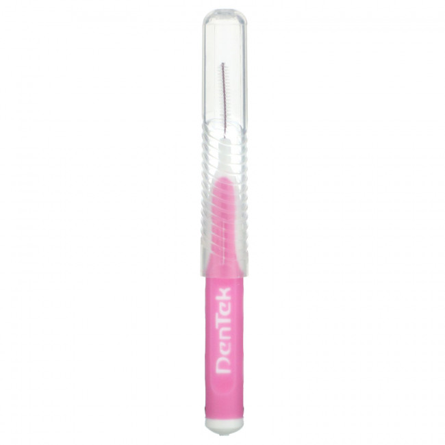 DenTek, Средство для чистки межзубных промежутков Easy Brush, Micro Tight, со вкусом свежей мяты, 16 шт.