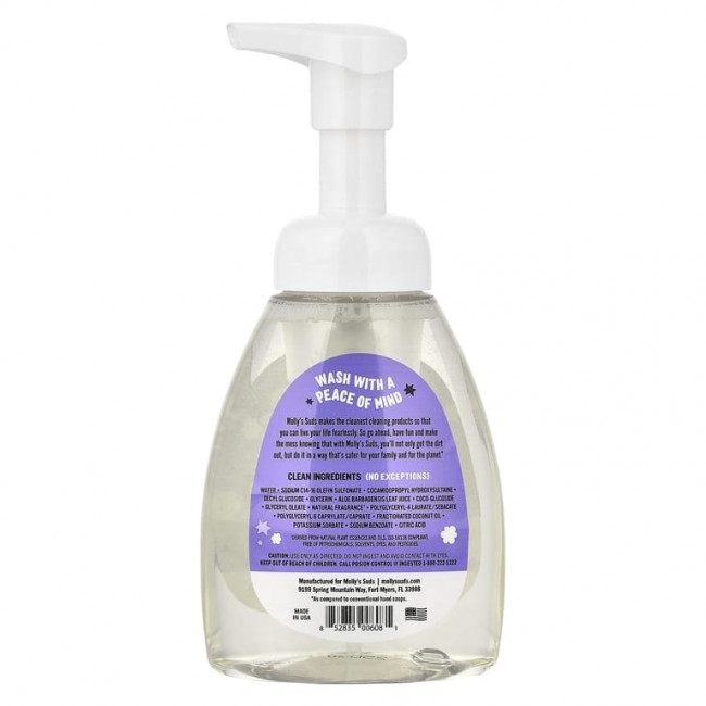 Molly's Suds, мыло для рук, лаванда, 244 мл (8,25 жидк. унции) Molly's Suds, мыло для рук, лаванда, 244 мл (8,25 жидк. унции)