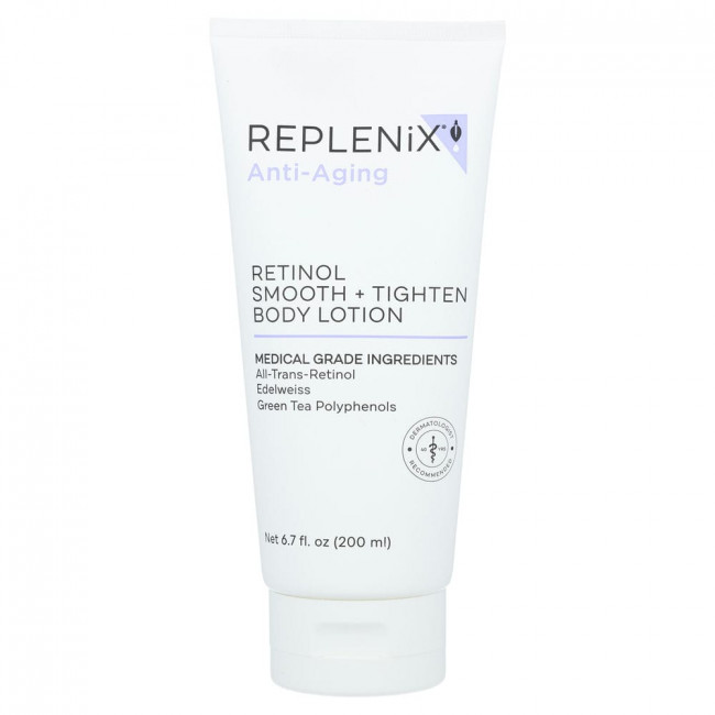 Replenix, Anti-Aging, Retinol Smooth + Tighten Body Lotion, 6.7 fl oz (200 ml)