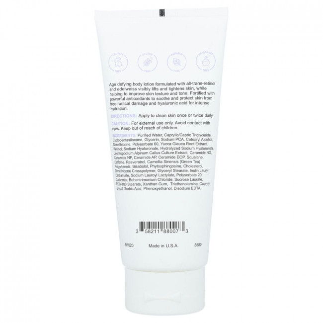 Replenix, Anti-Aging, Retinol Smooth + Tighten Body Lotion, 6.7 fl oz (200 ml)