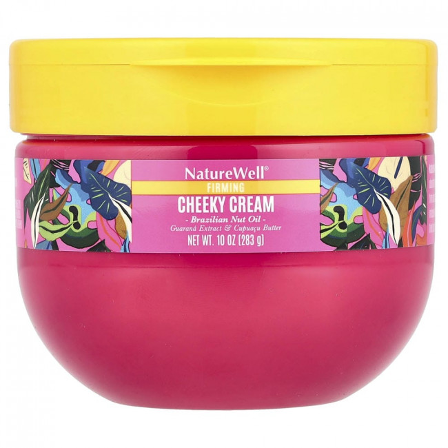 Naturewell, Cheeky Cream, масло бразильского ореха, 283 г (10 унций)