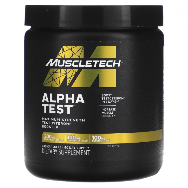 MuscleTech, Alpha Test, 240 капсул MuscleTech, Alpha Test, 240 капсул