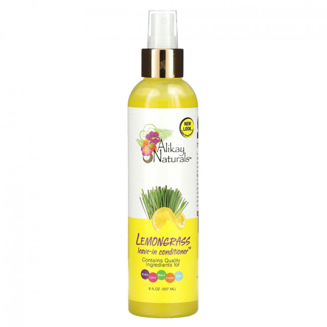 Alikay Naturals, Несмываемый кондиционер с лемонграссом, 237 мл (8 жидк. Унций)