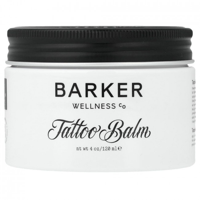 Barker Wellness Co, бальзам для татуировок, 120 мл (4 унции)