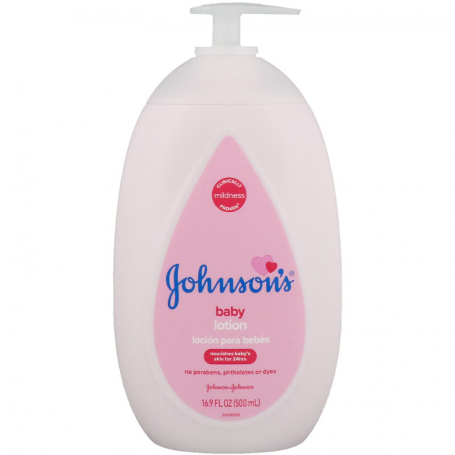 Johnson's Baby, Детский лосьон, 16,9 жидких унций (500 мл) Johnson's Baby, Детский лосьон, 16,9 жидких унций (500 мл)