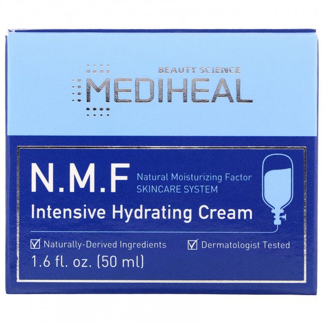 Mediheal, N.M.F, интенсивный увлажняющий крем, 50 мл (1,6 жидк. унции)