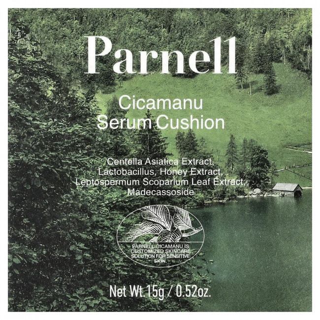 Parnell, Cicamanu Serum Cushion, 33W Warm Cream, 0.52 oz (15 g) Parnell, Cicamanu Serum Cushion, 33W Warm Cream, 0.52 oz (15 g)