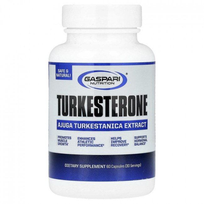 Gaspari Nutrition, Туркестерон, 60 капсул