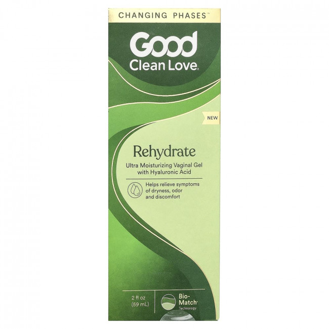 Good Clean Love, Rehydrate, Ультраувлажняющий вагинальный гель, 59 мл (2 жидких унции)