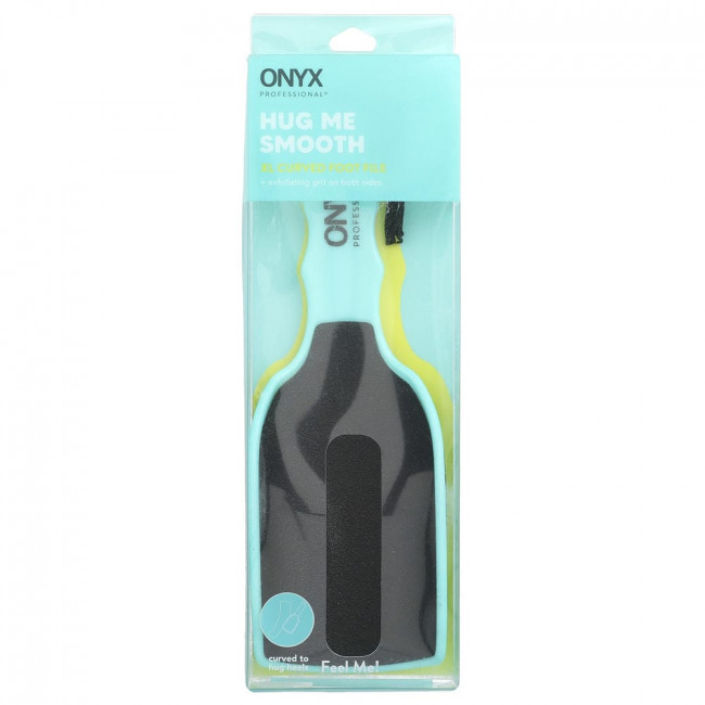 Onyx Professional, Hug Me Smooth, XL изогнутая пилка для ног, 1 пилка