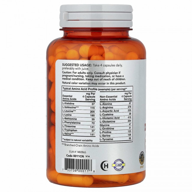 NOW Foods, Amino Complete, аминокислотный комплекс, 120 вегетарианских капсул NOW Foods, Amino Complete, аминокислотный комплекс, 120 вегетарианских капсул