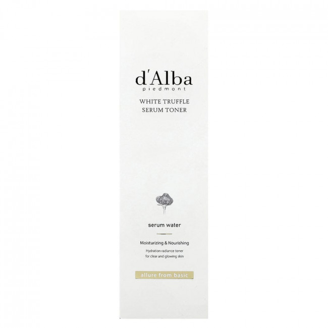 d'Alba, сыворотка-тоник с белым трюфелем, 180 мл (6,08 жидких унций) (товар снят с производства)