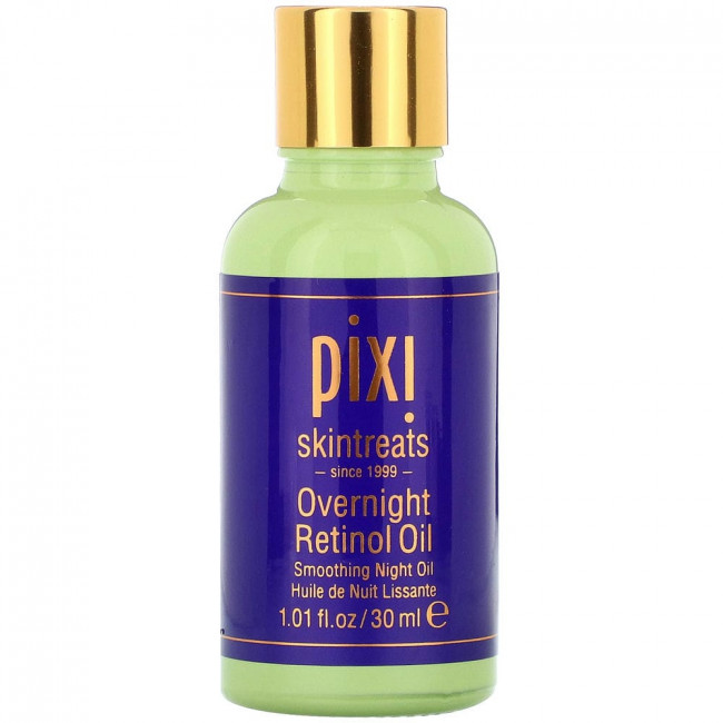 Pixi Beauty, Overnight Retinol Oil, разглаживающее ночное масло с ретинолом, 30 мл (1 жидк. унция)