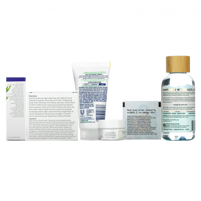 Promotional Products, набор популярных средств по уходу за кожей, набор из 6 продуктов Promotional Products, набор популярных средств по уходу за кожей, набор из 6 продуктов