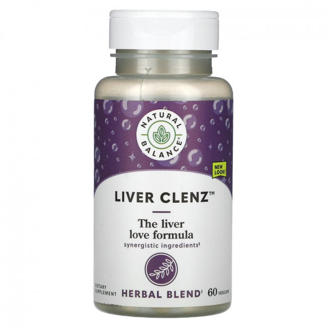 Natural Balance, Liver Clenz, 60 VegCaps