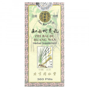 Tong Ren Tang, Zhi Bai Di Huang Wan, 360 Pills