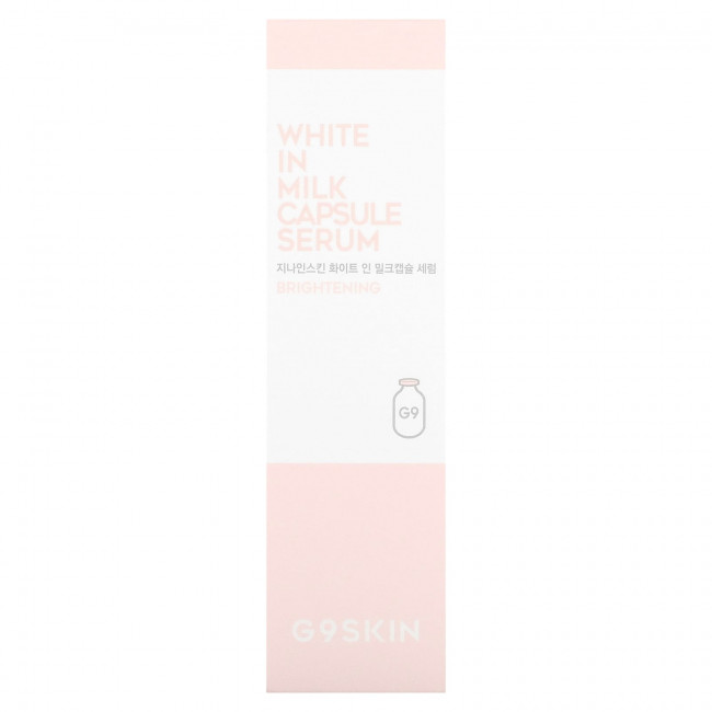 G9skin, White In Milk Capsule Serum, 50 мл (1,69 жидк. Унции) G9skin, White In Milk Capsule Serum, 50 мл (1,69 жидк. Унции)